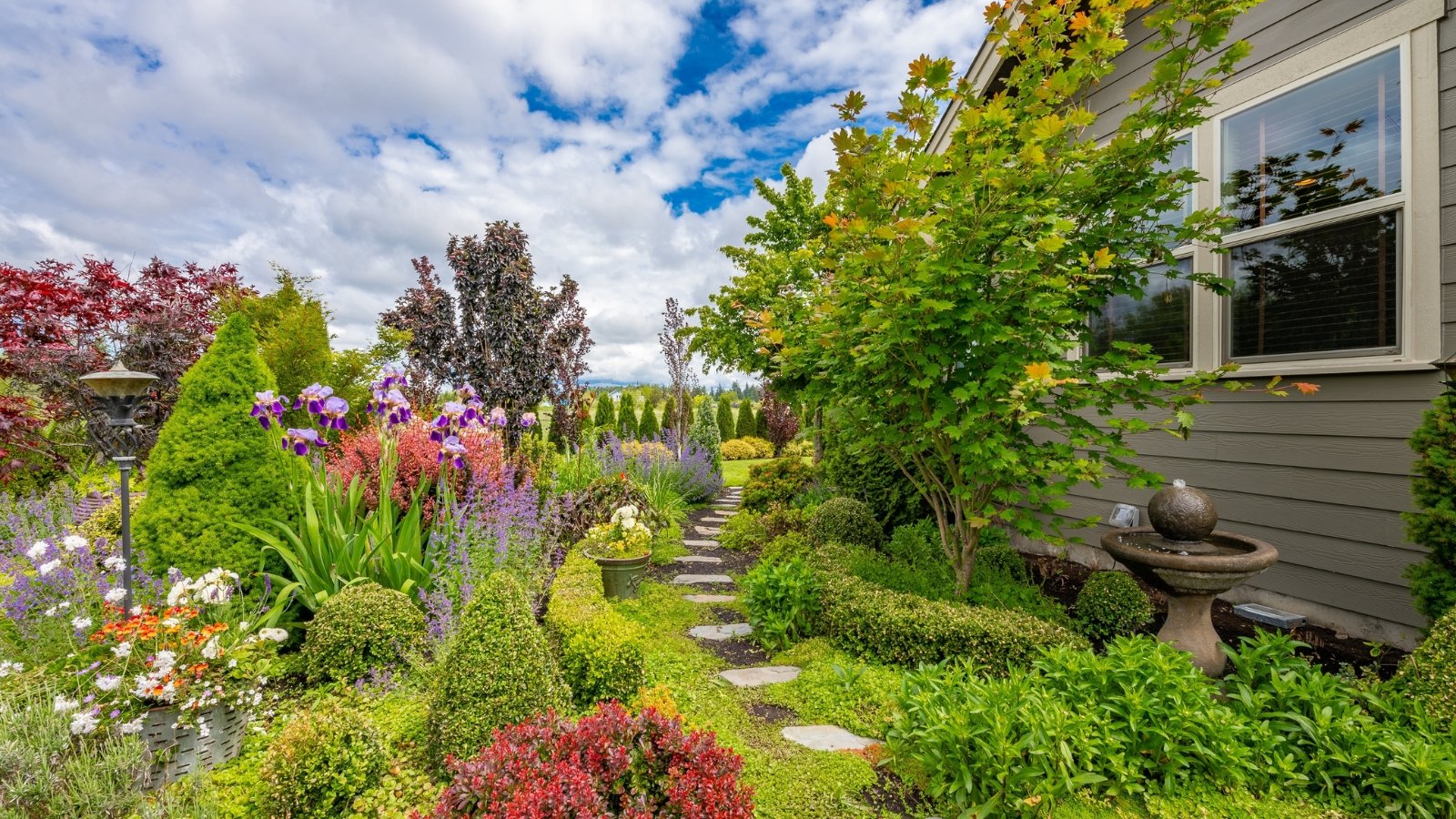 Garden bedding and planting service